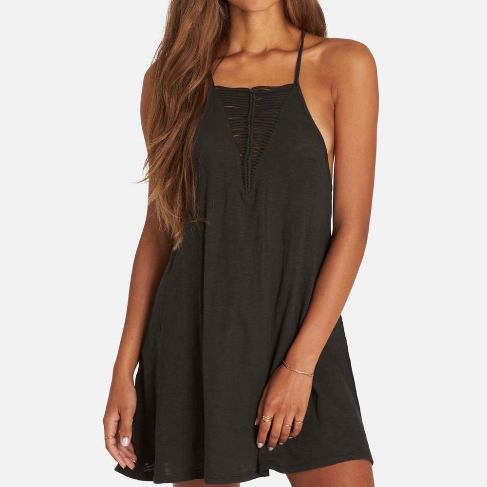 Billabong Ray Me Swing Dress Black